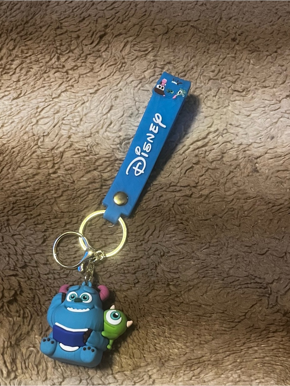 New! Disney Monster University Keychain